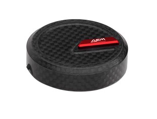 AEM FACTORY - Carbon Fiber Cap Upgrade for AEM Reservoirs (Titanium and Aluminum!) AEM FACTORY - Carbon Fiber Cap Upgrade for AEM Reservoirs (Titanium and Aluminum!)